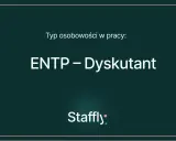 Typ osobowości w pracy: ENTP – Dysputant. Ten typ osobowości uwielbia dyskusje i nowe pomysły.